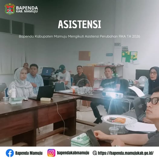 Bapenda Kabupaten Mamuju Mengikuti Asistensi Perubahan RKA TA 2026 thumbnail