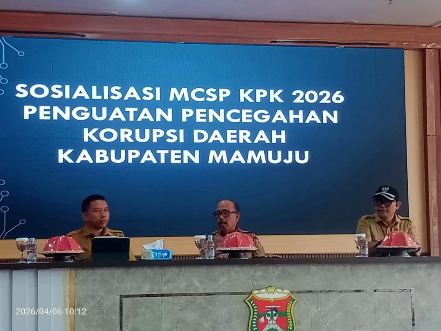 Bapenda Mamuju Hadiri Sosialisasi Pencegahan Korupsi MSCP KPK 2026 MAMUJU thumbnail