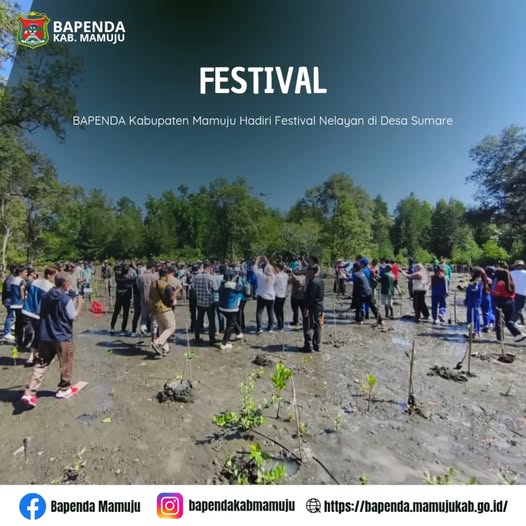 BAPENDA Kabupaten Mamuju Hadiri Festival Nelayan di Desa Sumare
