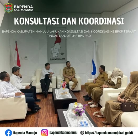 BAPENDA KABUPATEN MAMUJU LAKSANAKAN MONITORING DAN EVALUASI PELAKSANAAN KSWPD DI KECAMATAN TAPALANG