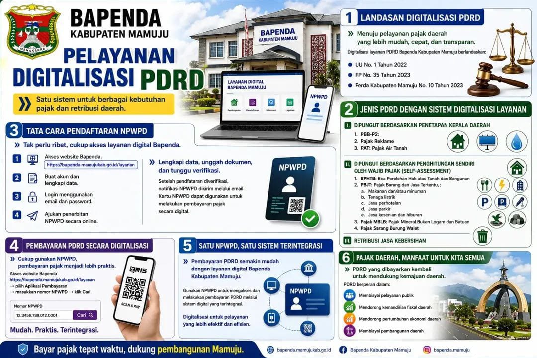 Pelayanan Digitalisasi Pajak Daerah & Retribusi Daerah (PDRD) thumbnail