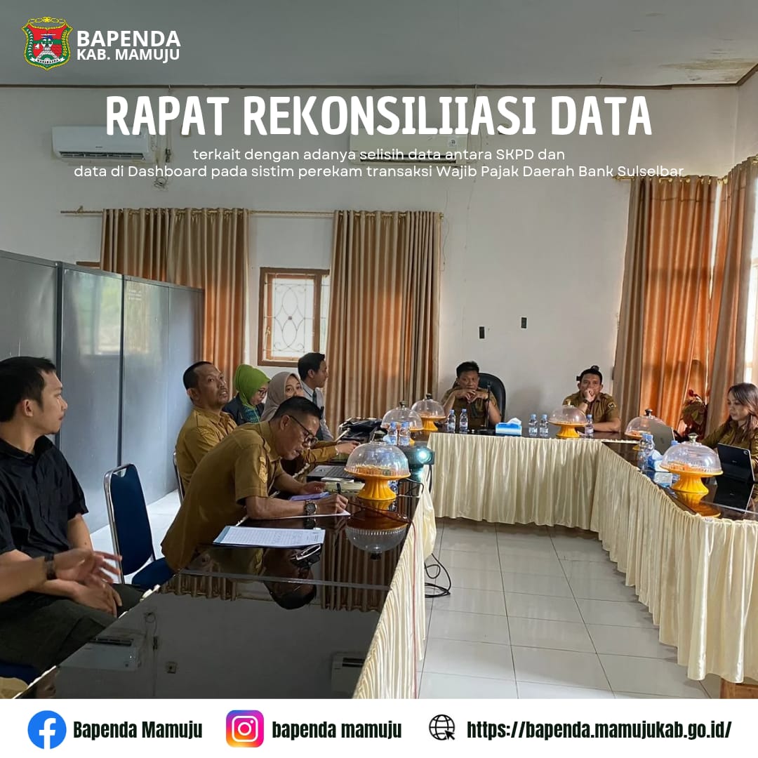 RAPAT REKONSILIASI DATA