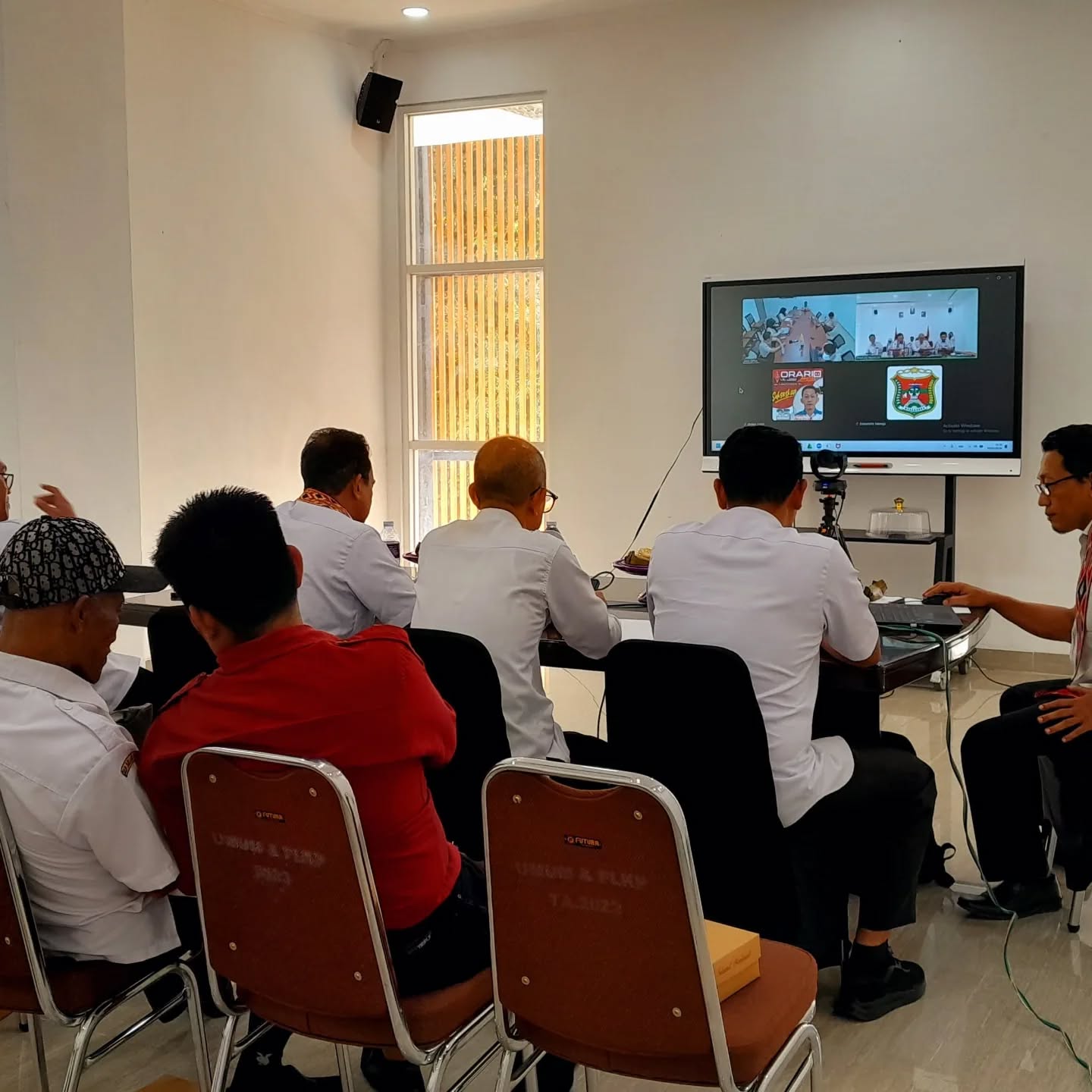 Rapat Daring Bahas Kajian Kerja Sama Retribusi Parkir dengan Pihak Ketiga