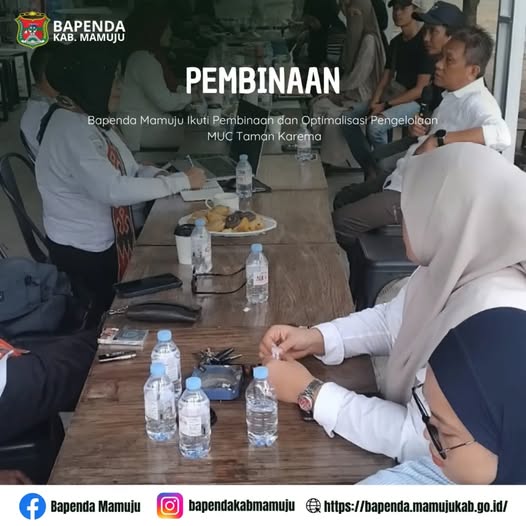 Bapenda Mamuju Ikuti Pembinaan dan Optimalisasi Pengelolaan MUC Taman Karema