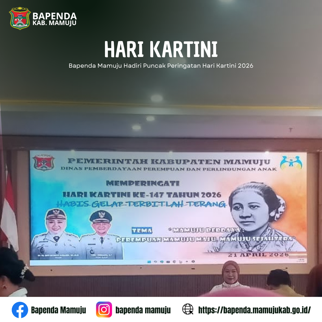 Bapenda Mamuju Hadiri Puncak Peringatan Hari Kartini 2026