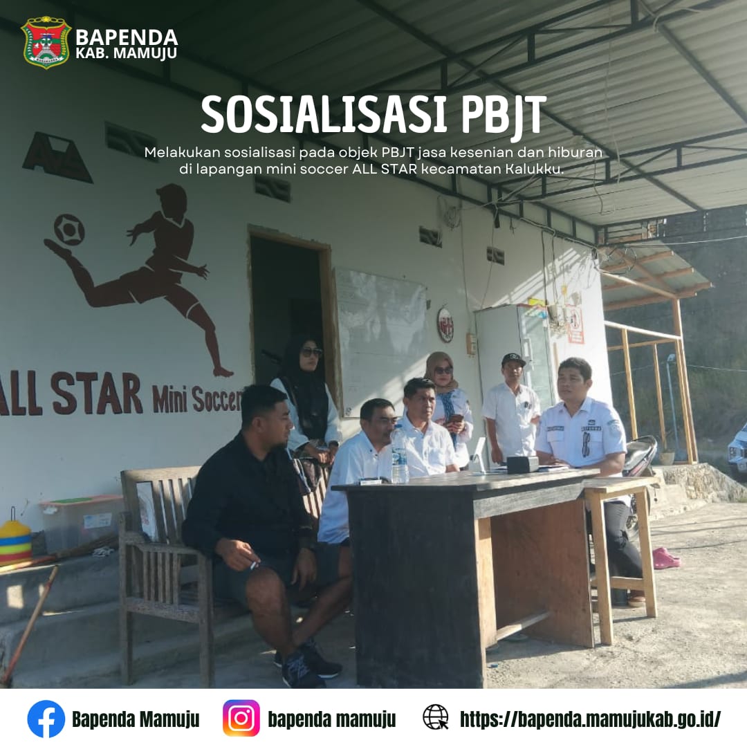 Bapenda Kabupaten Mamuju melaksanakan kegiatan sosialisasi Pajak Barang dan Jasa Tertentu thumbnail