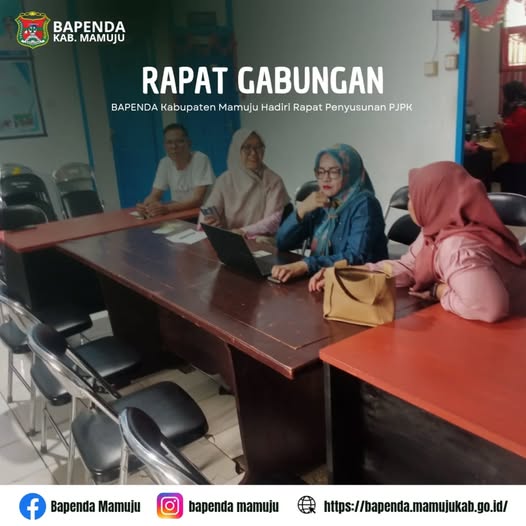 BAPENDA Kabupaten Mamuju Hadiri Rapat Penyusunan PJPK
