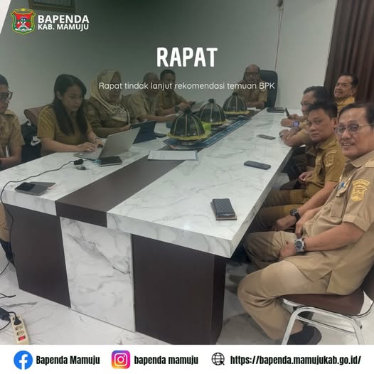 RAPAT TINDAK LANJUT REKOMENDASI TEMUAN BPK