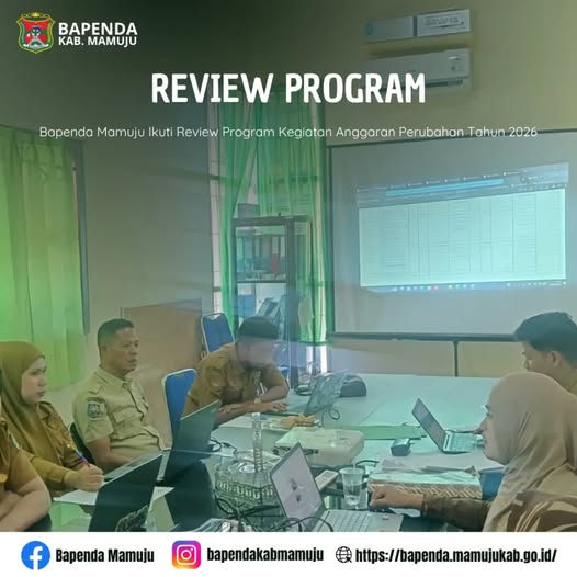 Bapenda Mamuju Ikuti Review Program Kegiatan Anggaran Perubahan Tahun 2026