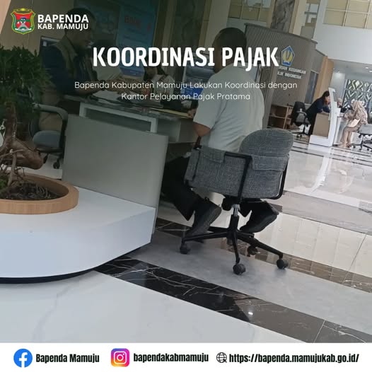 Kabupaten Mamuju Lakukan Koordinasi dengan Kantor Pelayanan Pajak Pratama