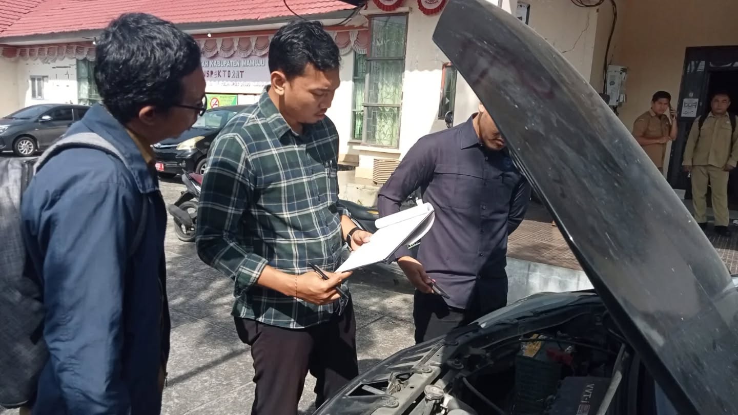 Bapenda Mamuju Terima Kunjungan BPK untuk Pemeriksaan Kendaraan Dinas