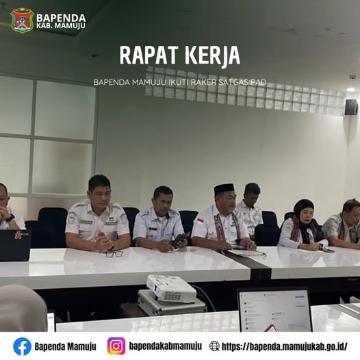 BAPENDA MAMUJU IKUTI RAKER SATGAS PAD thumbnail