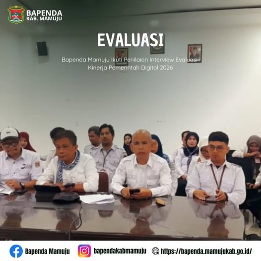 Bapenda Mamuju Ikuti Penilaian Interviu Evaluasi Kinerja Pemerintah Digital 2026